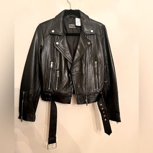 Also genuine leather jacket